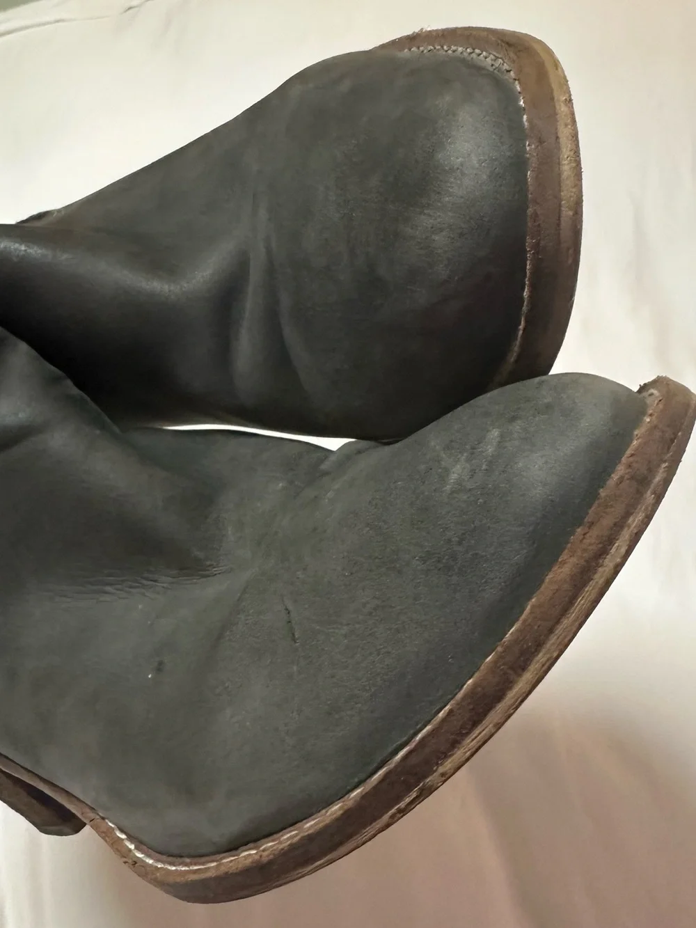 Apology Charcoal Western Ankle Boots – Women’s Size 6